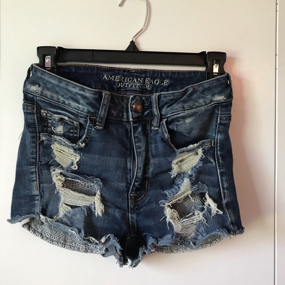 American Eagle super stretch Hi-Rise Shortie
